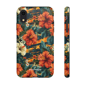 Phone Case - Tiger Strip Floral