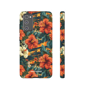 Phone Case - Tiger Strip Floral