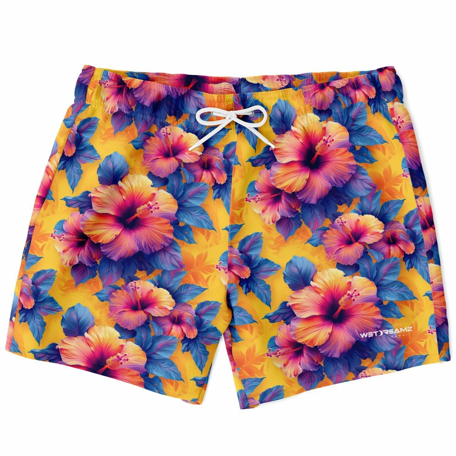 Swim Trunks - Hibiscus Trip