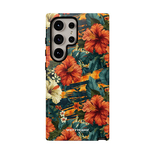 Phone Case - Tiger Strip Floral