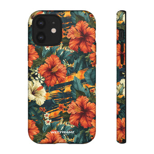 Phone Case - Tiger Strip Floral