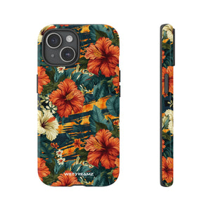 Phone Case - Tiger Strip Floral