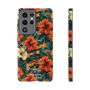 Phone Case - Tiger Strip Floral