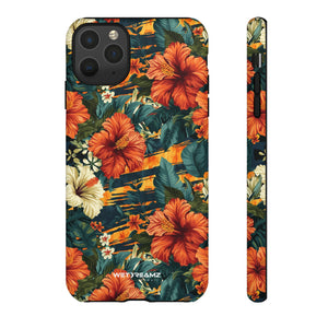 Phone Case - Tiger Strip Floral