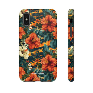 Phone Case - Tiger Strip Floral