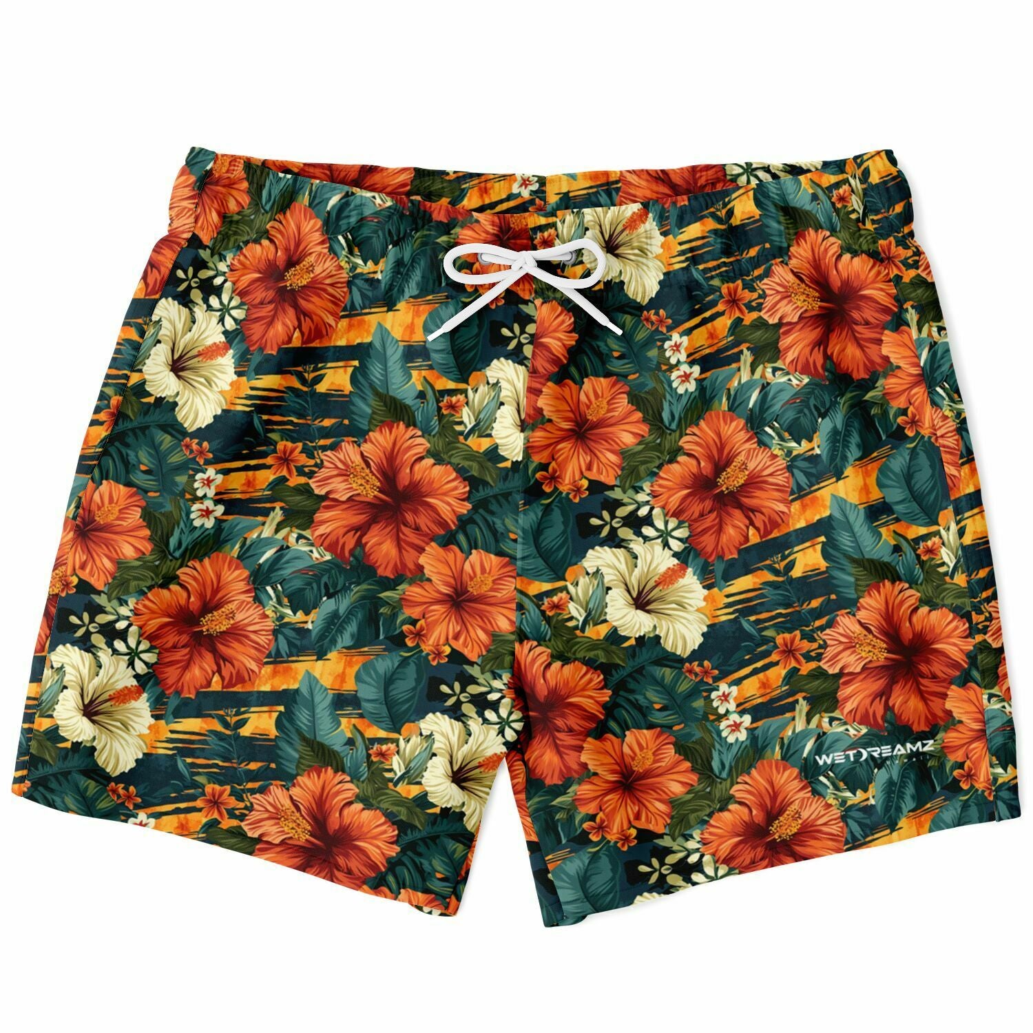 Swim Trunks - Tiger Stripe Floral