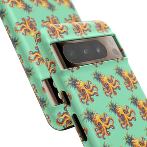 Phone Case - Pineapple Octopus Pattern