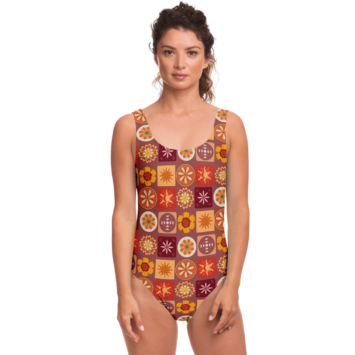 One-Piece Swimsuit - AOP