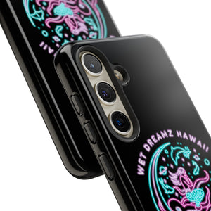 Phone Case - Pineapple Octopus Pattern - Black Ground