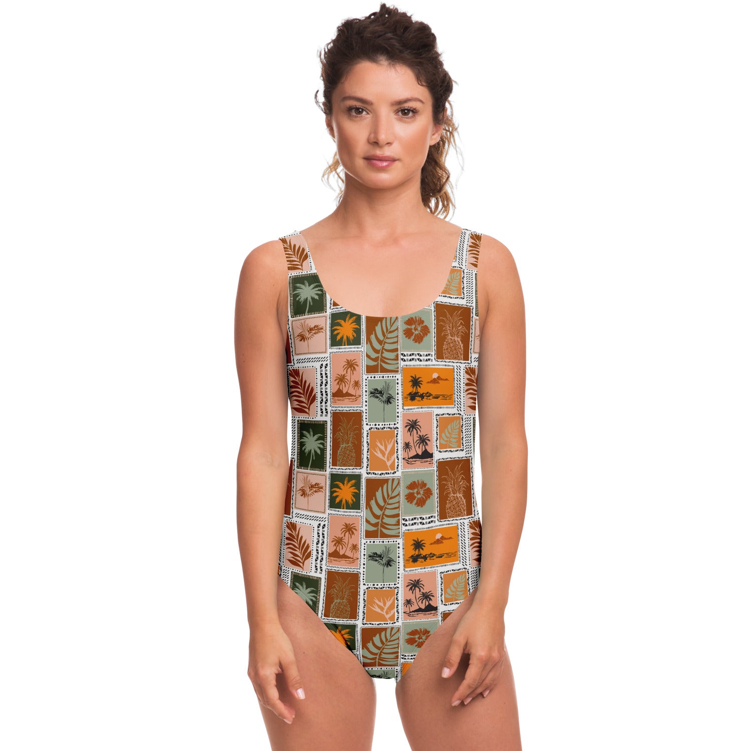 One-Piece Swimsuit - AOP