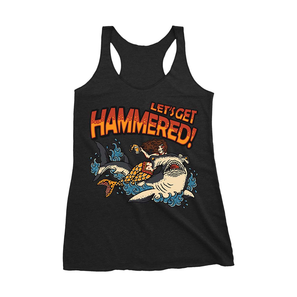 Women's Let's Get Hammered Racerback Tank
