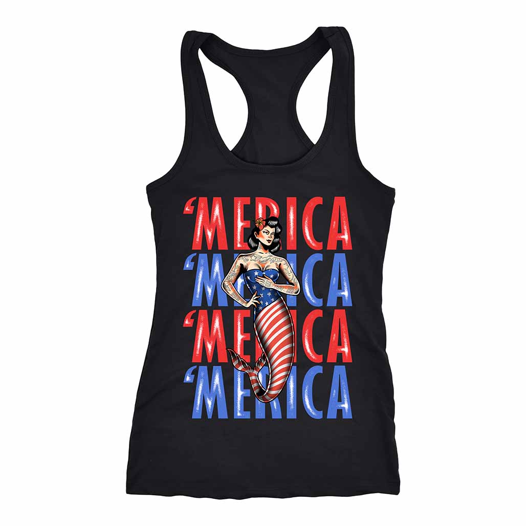 Women's MERica Racerback Tank