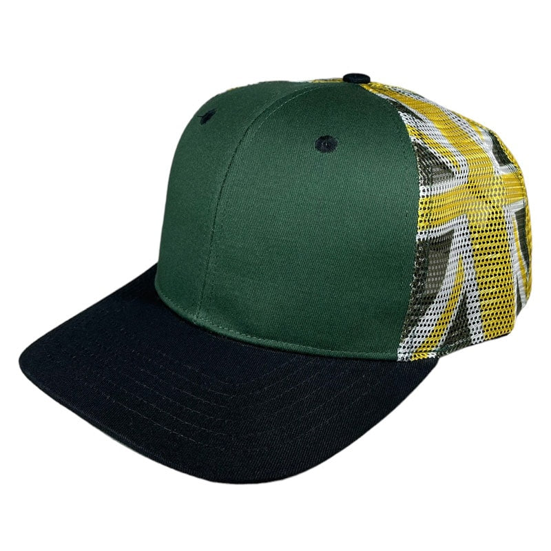 Waimea Bay Packers Hawaiian Flag Mesh Hat