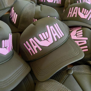 Hawaii Shaka Trucker Hat