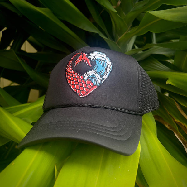 Mermaid Heart Trucker Hat - Wet Dreamz Hawaii