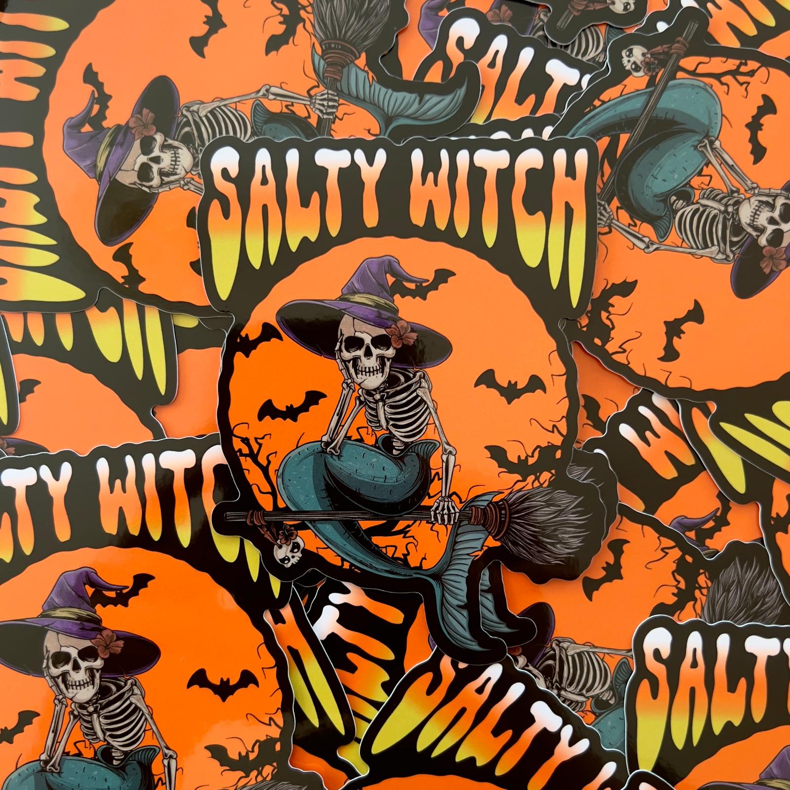 Always Salty Witch Sticker