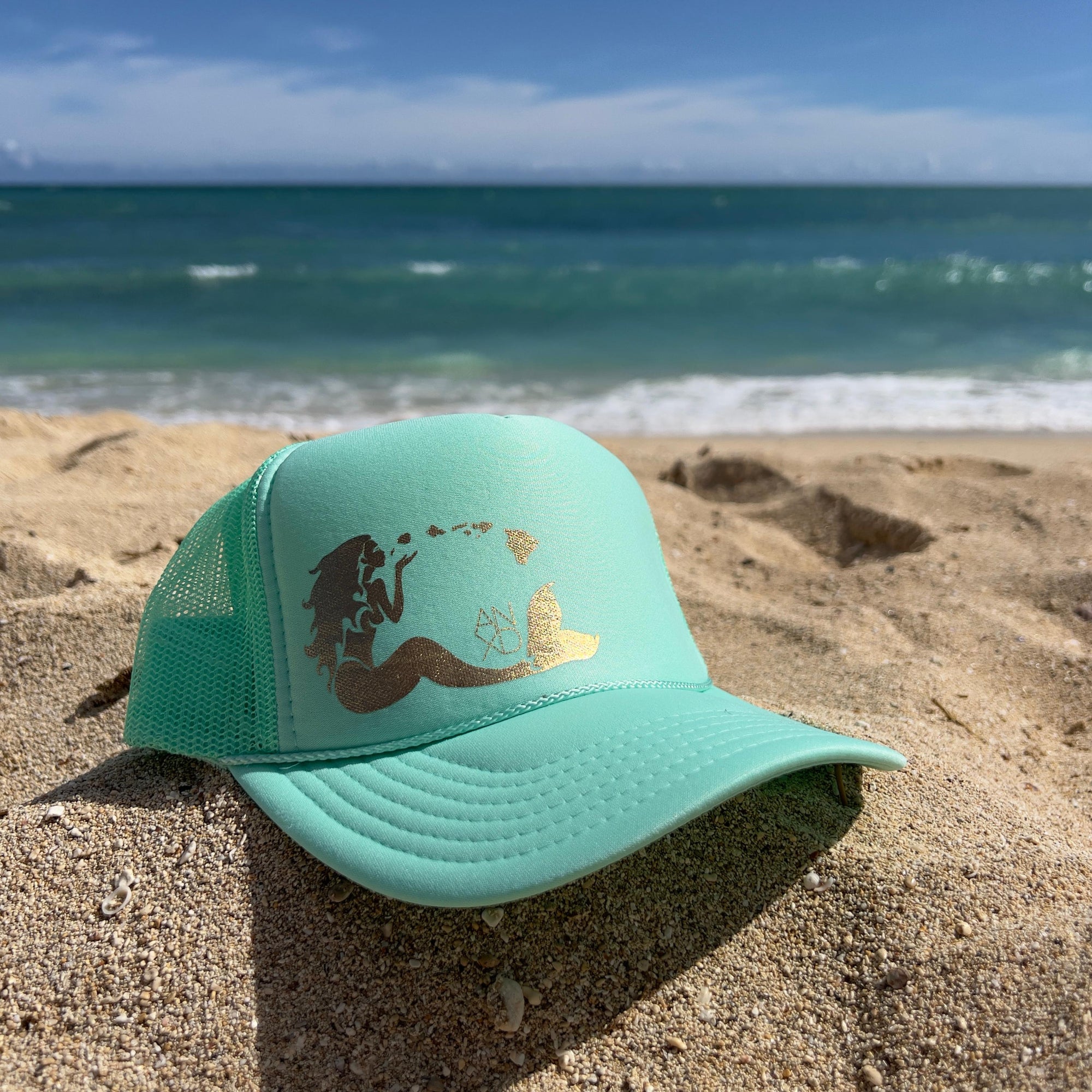 Mermaid Trucker - Seafoam