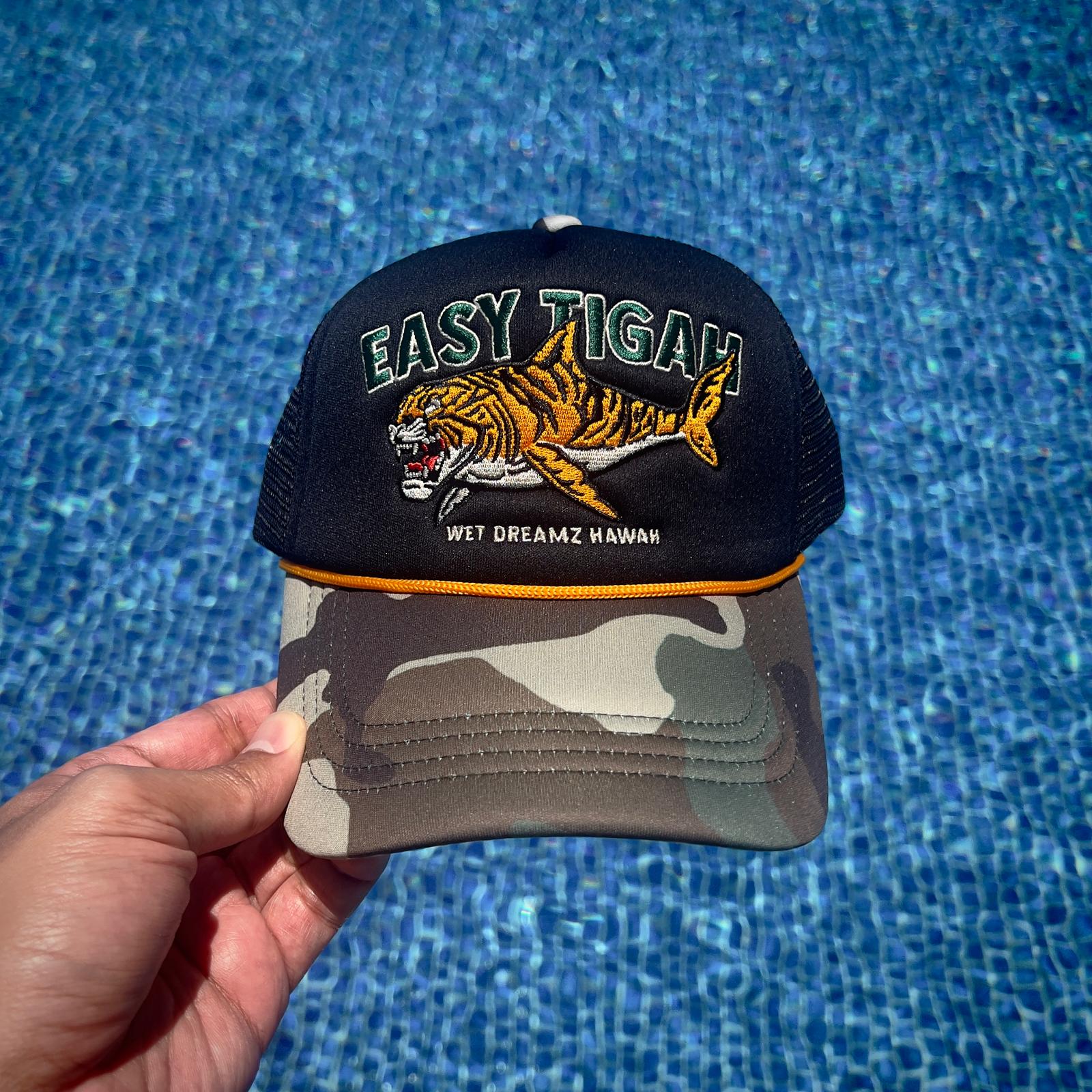★1011 GALLERY★ EMBROIDERED TIGER TRUCKER CAP Tiger Girl Gang Trucker Hat-free SHIPPING - Etsy