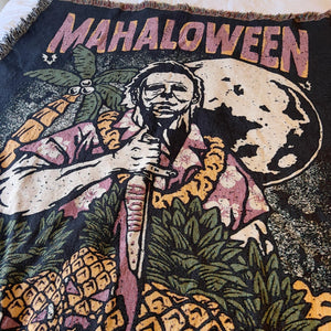 MAHALOWEEN Woven Blanket