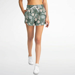 star fish star fish Athletic Loose Shorts - AOP