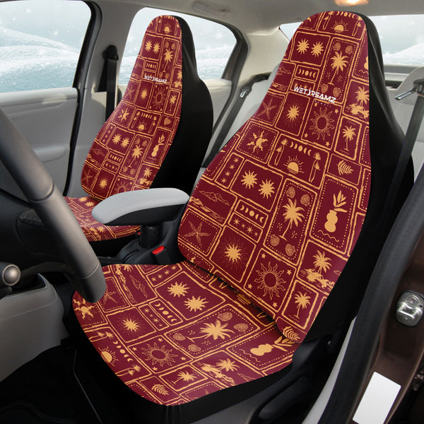 Kaena Hawaiian Quilt Car Seat Cover