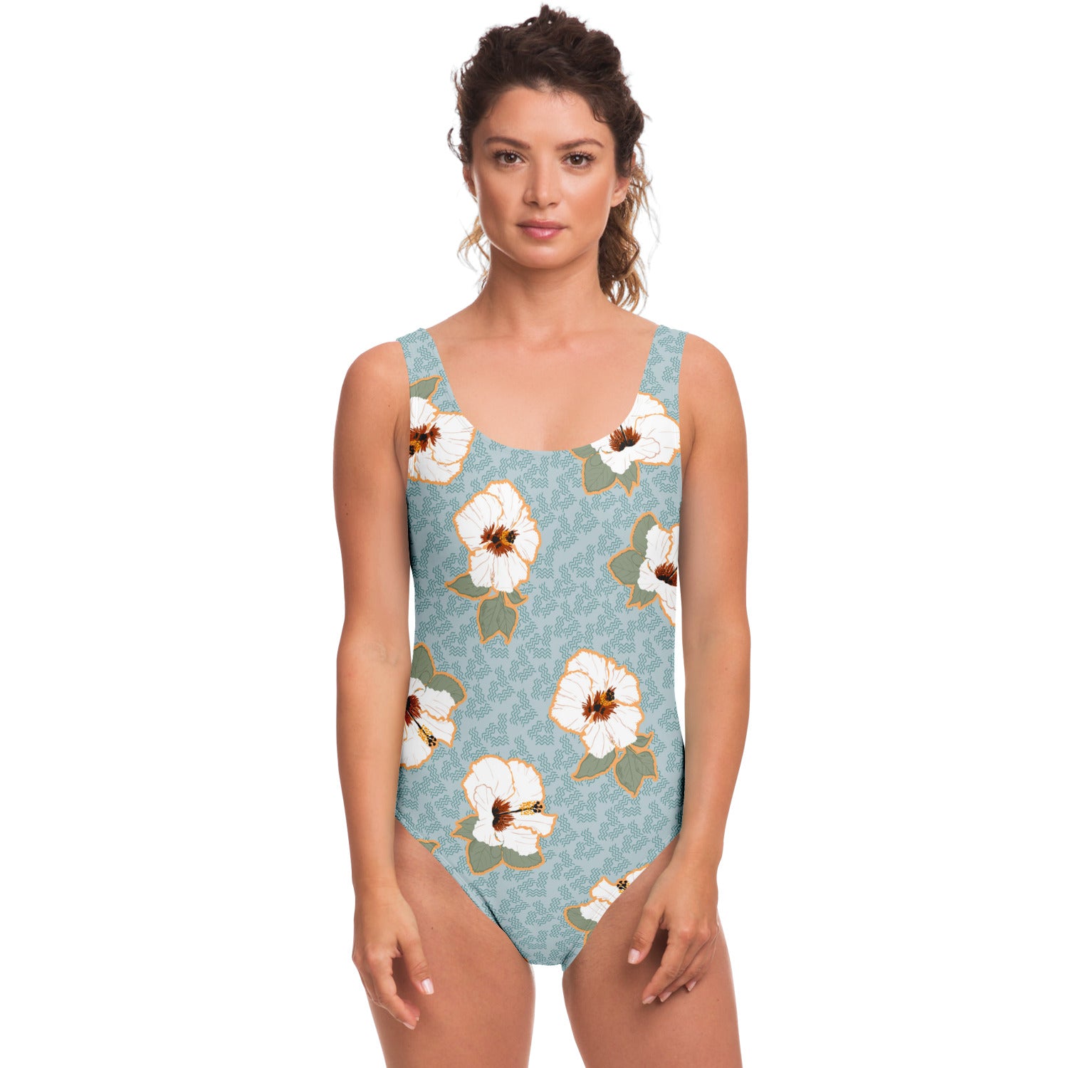One-Piece Swimsuit - AOP