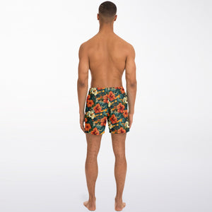 Swim Trunks - Tiger Stripe Floral