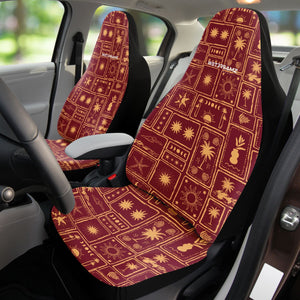 Kaena Hawaiian Quilt Car Seat Cover
