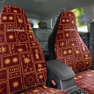 Kaena Hawaiian Quilt Car Seat Cover