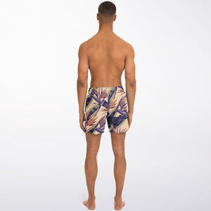 Swim Trunks - Vintage Bird of Paradise