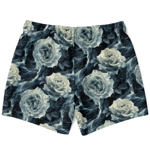 Swim Trunks - White Rose