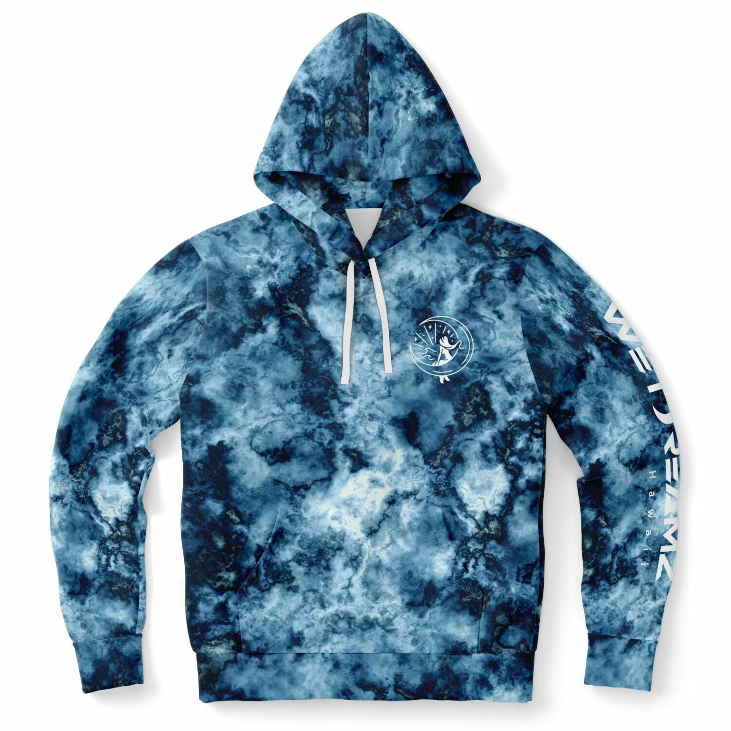 Unisex Mahina Mermaid Hoodie - Deep Blue