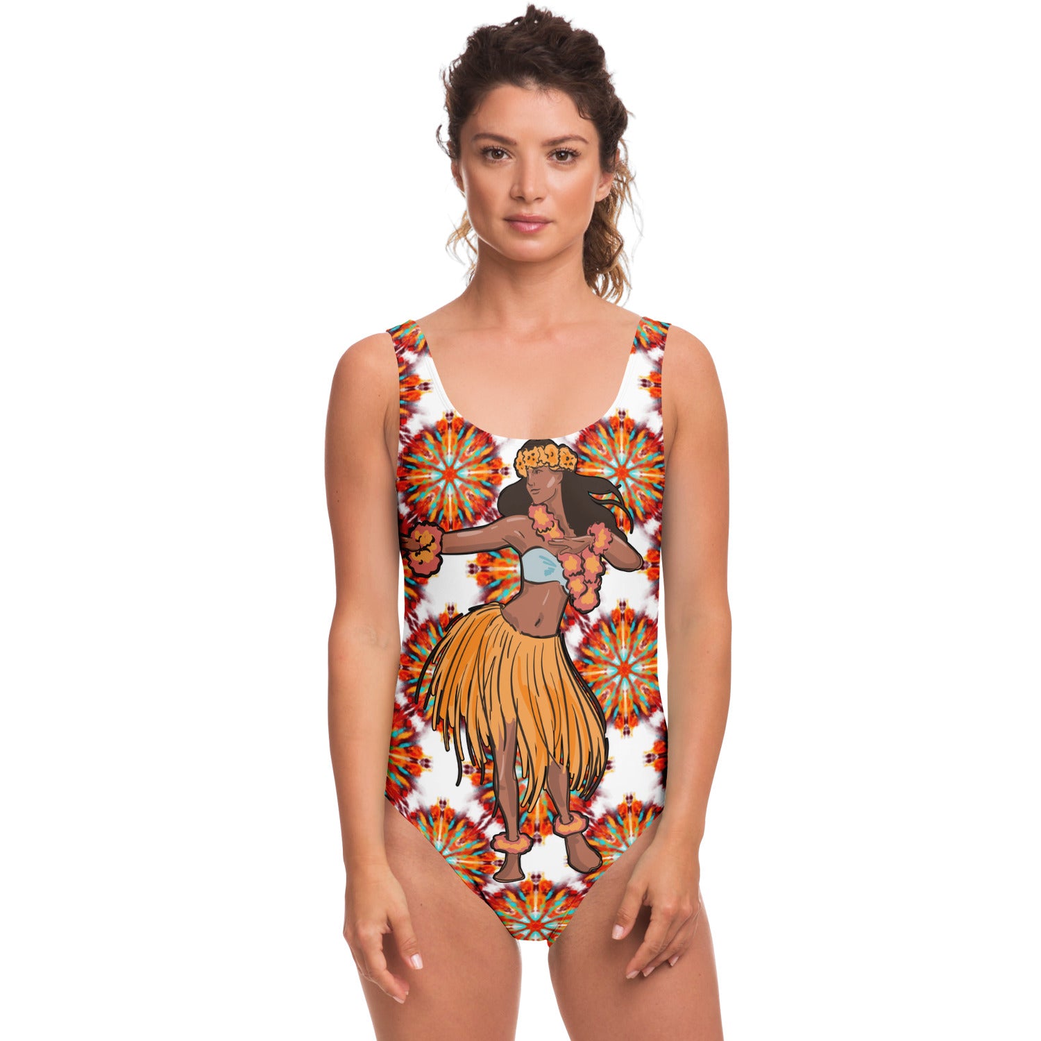 One-Piece Swimsuit - AOP