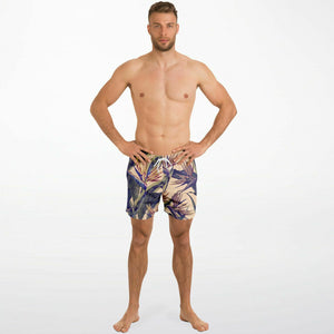 Swim Trunks - Vintage Bird of Paradise