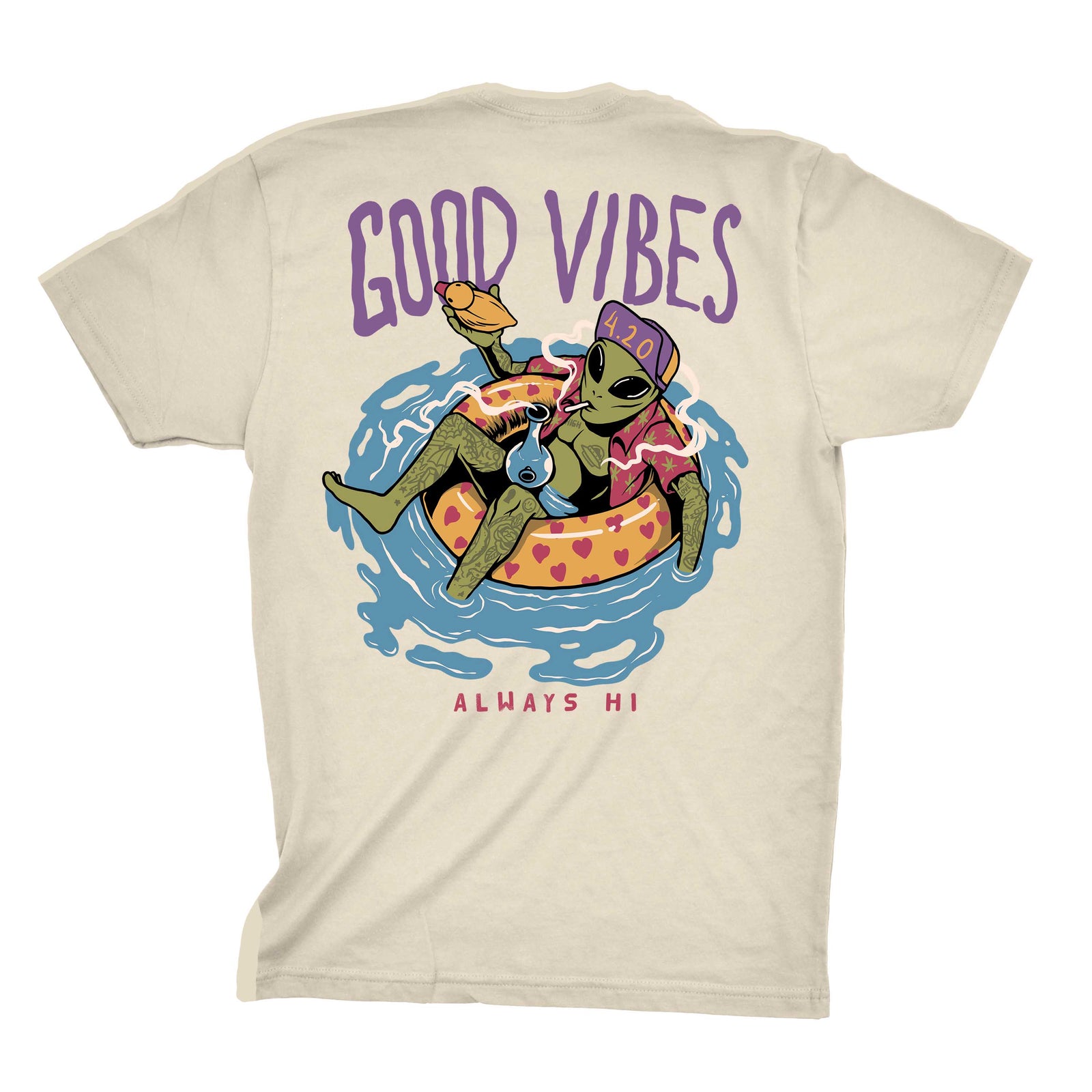 Unisex Good Vibes In the HI Tee