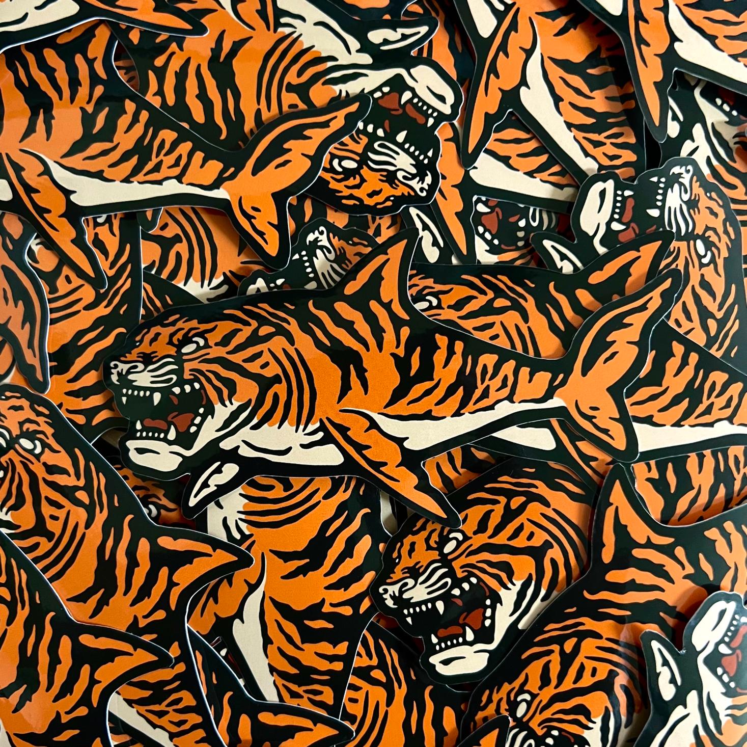 Tiger Shark Sticker