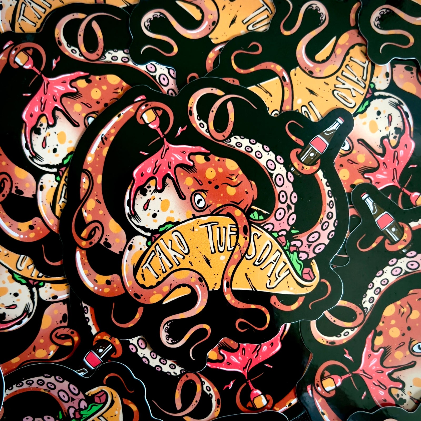 Tako Tuesday Sticker