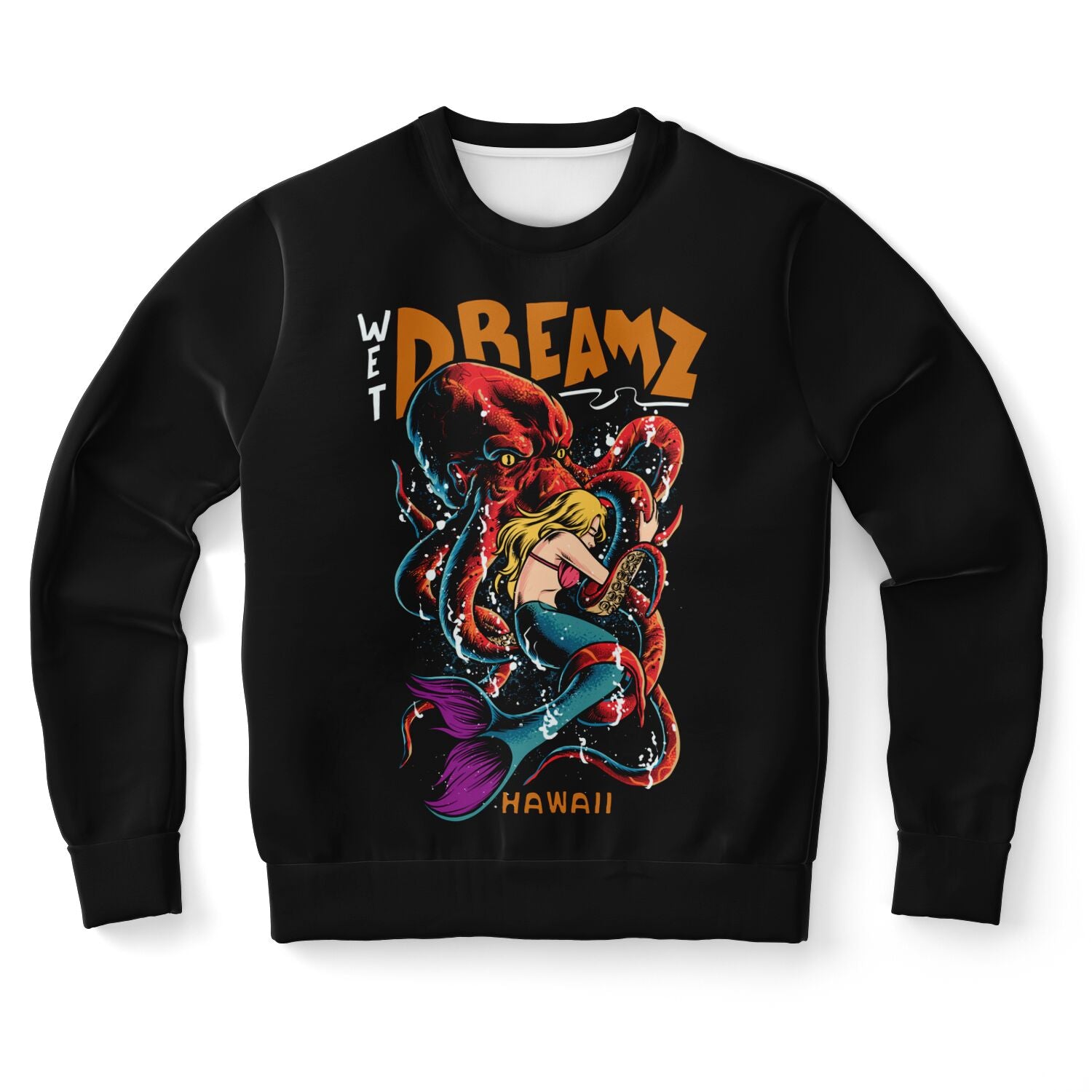Unisex Oceans Embrace Crewneck Sweatshirt
