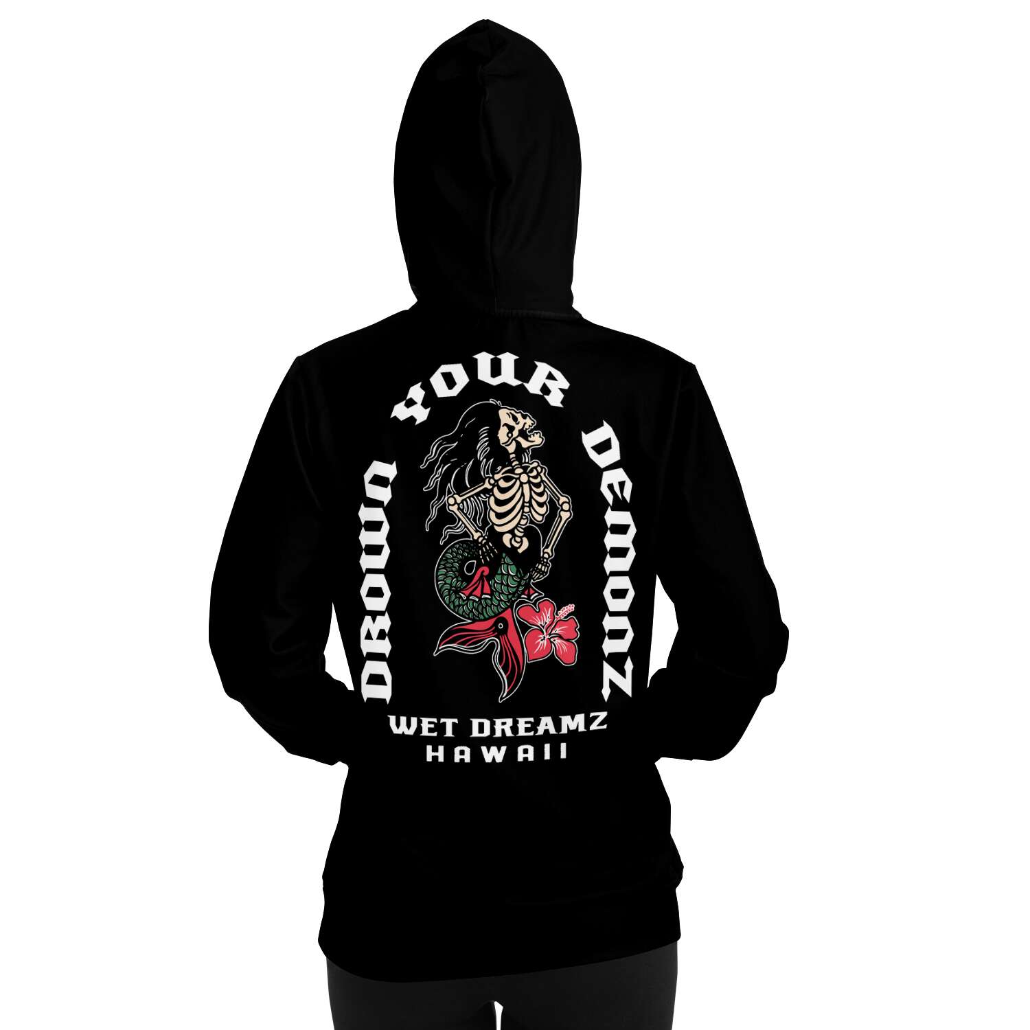 Unisex " Drown Your Demons" Hoodie - Black