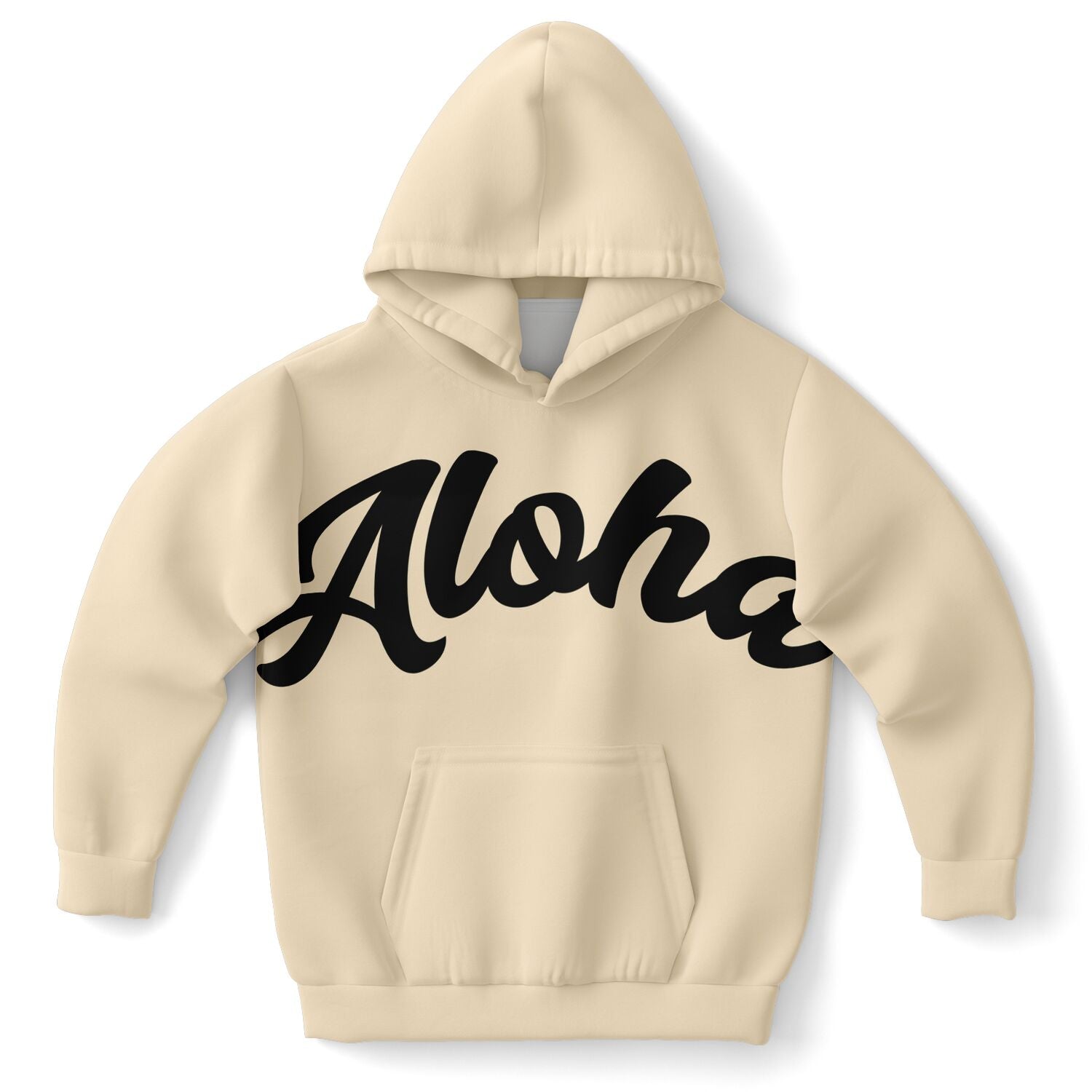 Kids Unisex Aloha Hoodie - Sand