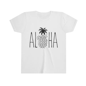 Youth "Wavy Pineapple Aloha" Tee