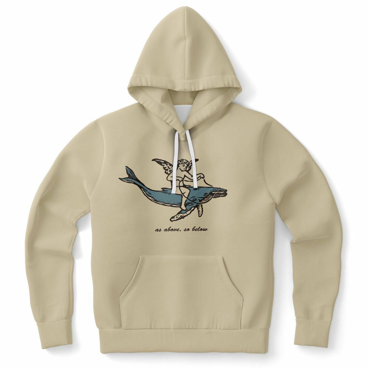 Unisex As Above, So Below Hoodie - Tan