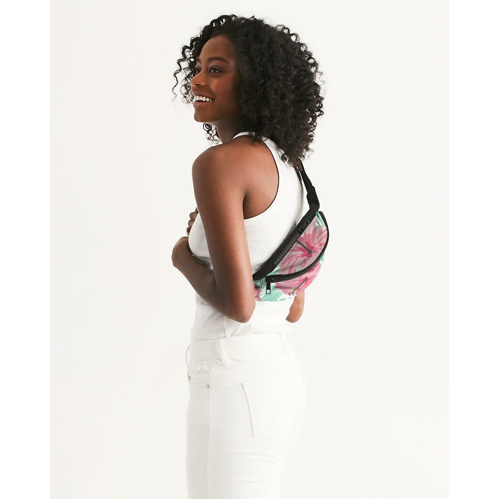 lululemon go lightly backpack Pink Hibiscus Crossbody Sling Bag