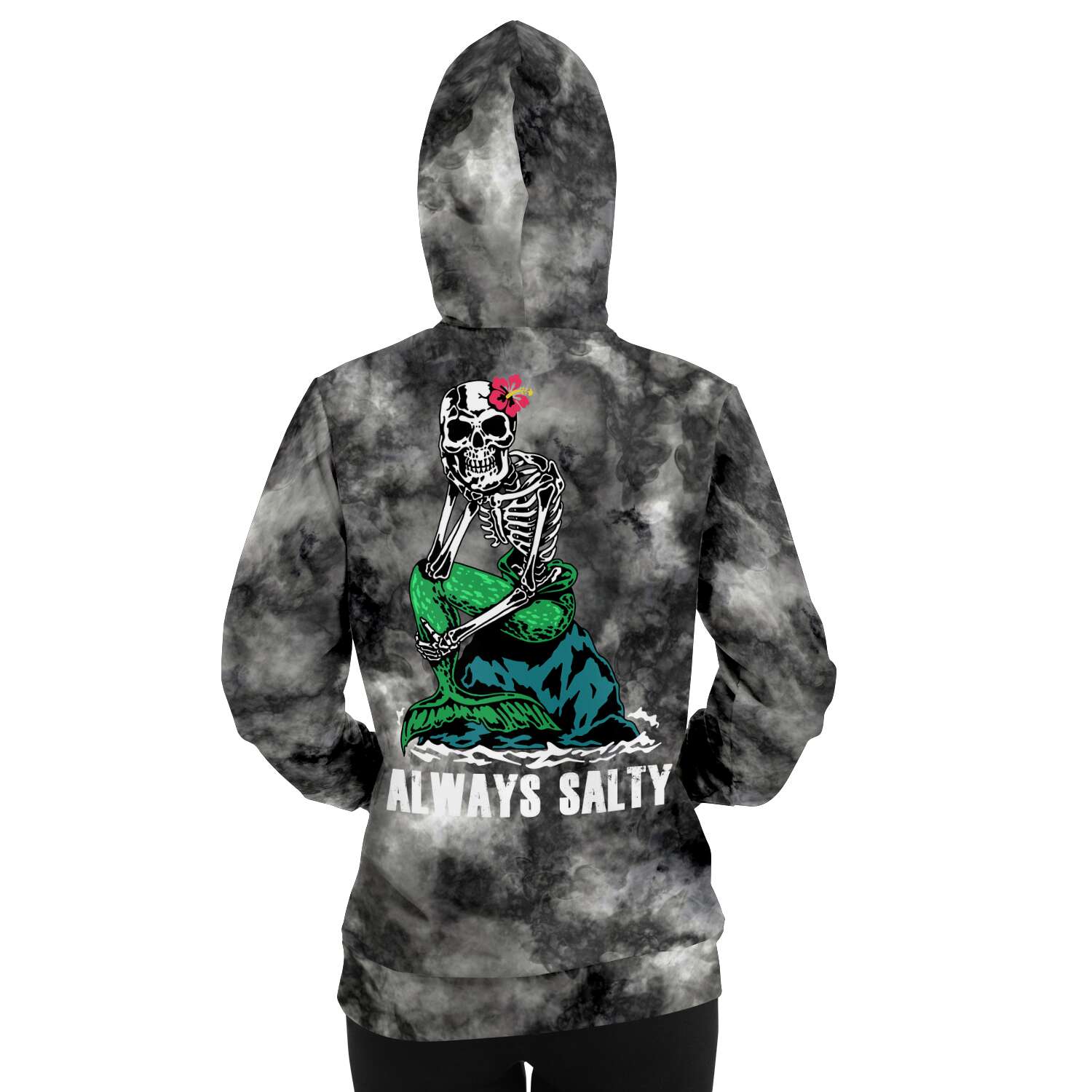 Unisex "Always Salty" Hoodie - Smoke