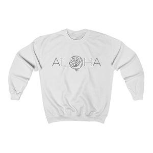 Unisex "Aloha Mahina Mermaid" Crewneck Sweatshirt