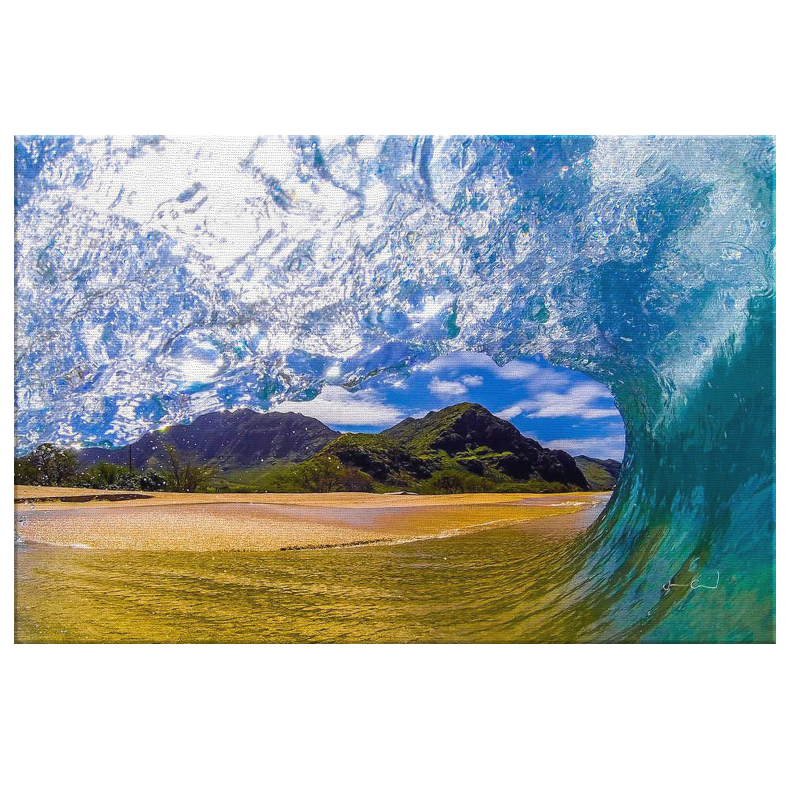 "Portal to Paradise" Canvas