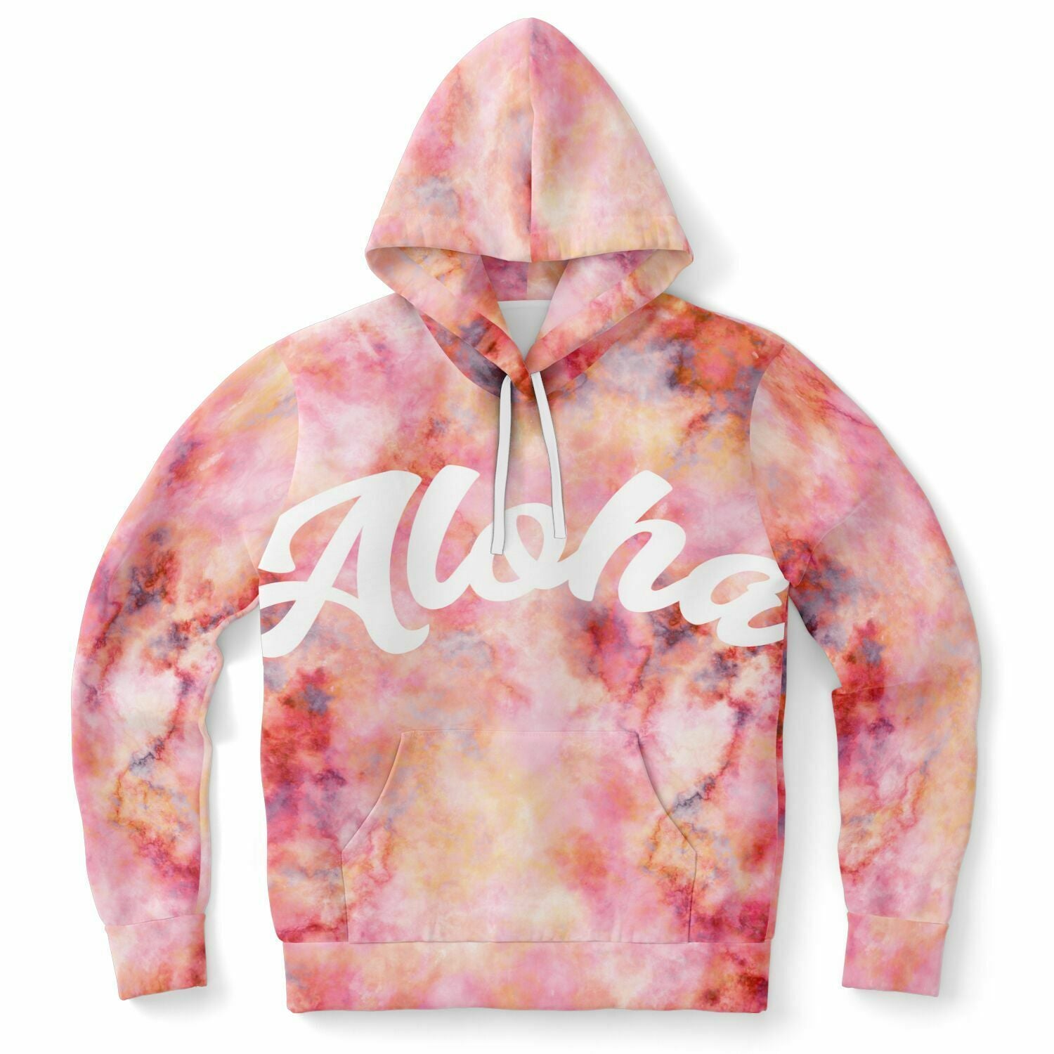 Unisex Aloha Hoodie - Cotton Candy Sunset