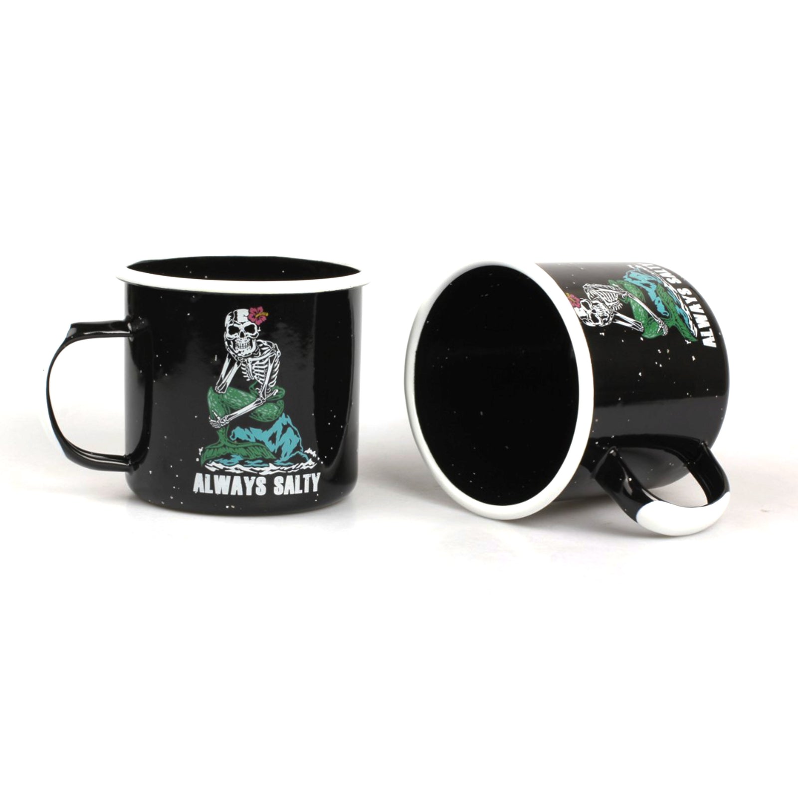 "Always Salty" 16 oz Camping Mug