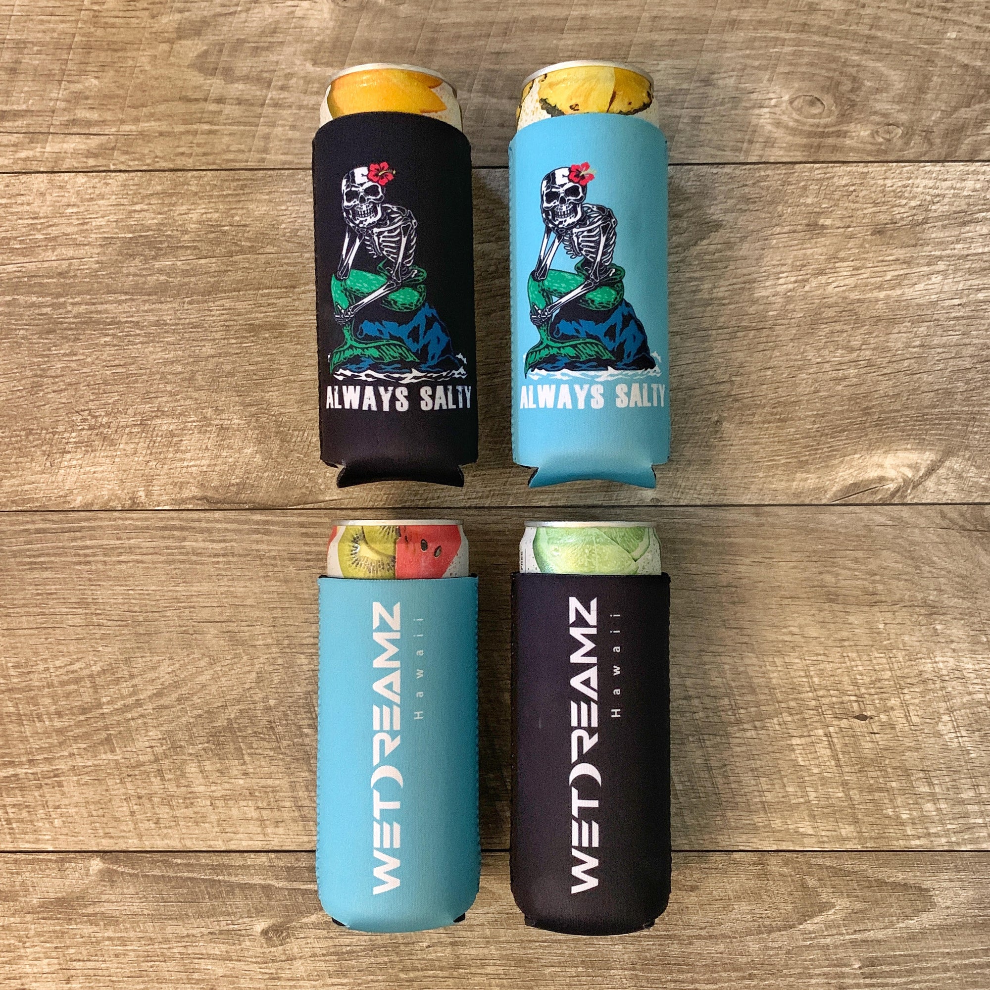 "Always Salty" Slim Can Cooler Sleeve