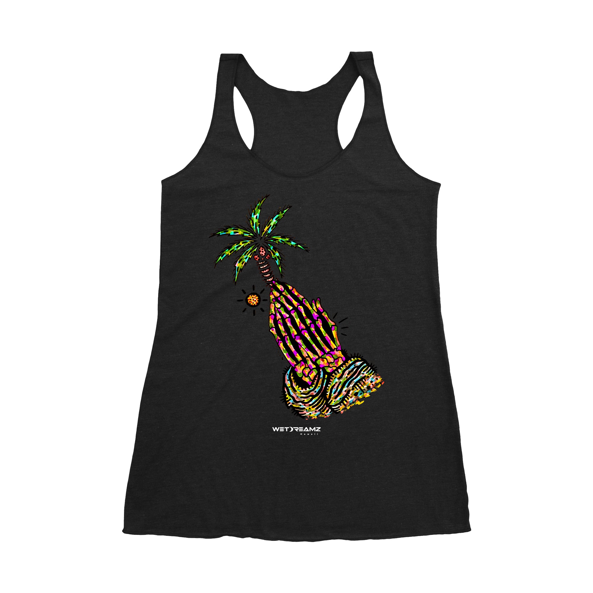 Vintage Black "Pray for Paradise" Tank